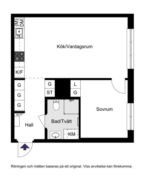 Bostadsrätt, Sjöviksvägen 87, 1 tr, Liljeholmskajen, Stockholm