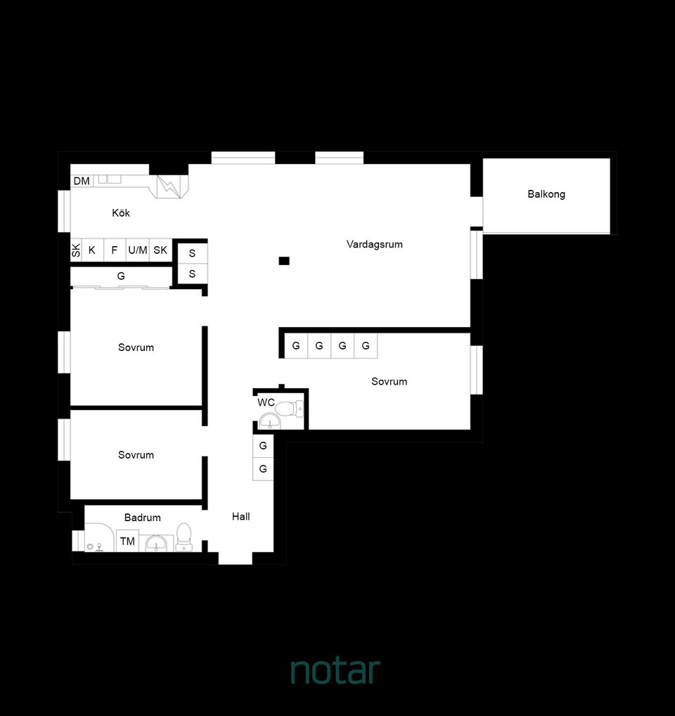 Bostadsrätt, Krondikesvägen 30A, Blomängen/Tegelplan, Östersund