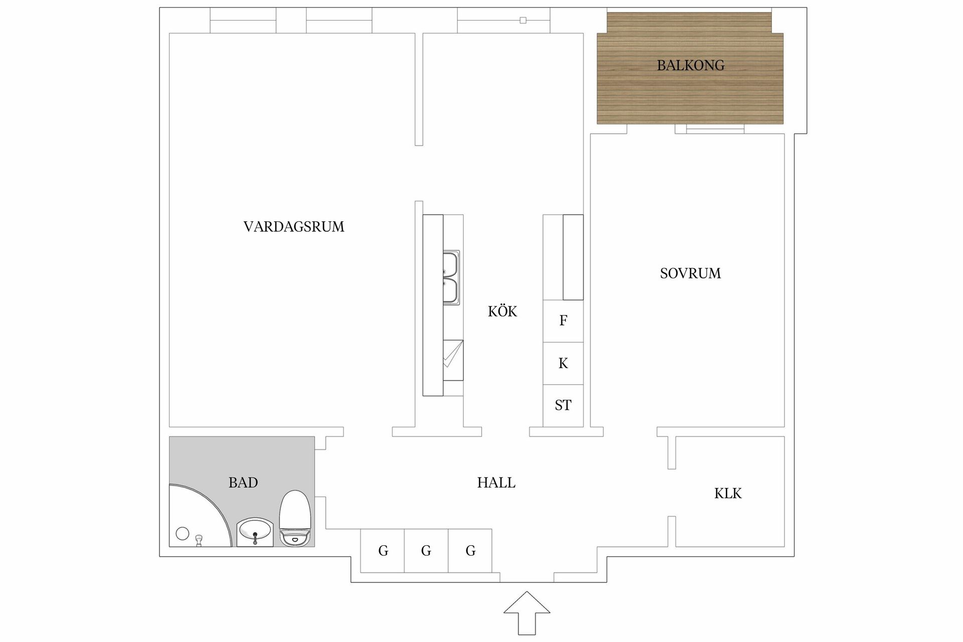 Bostadsrätt, Norra Promenaden 3D, Lund - Centrum, Lund
