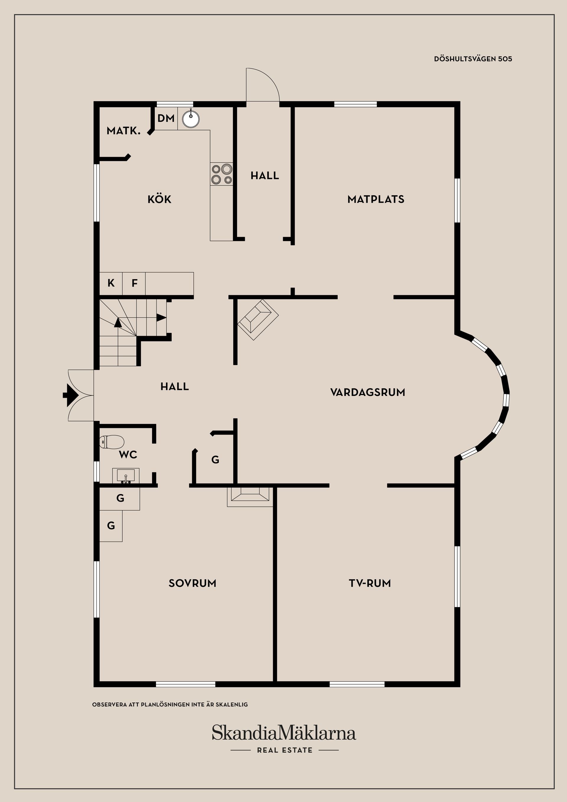 Villa, Döshultsvägen 505, Viken/Döshult, Helsingborg