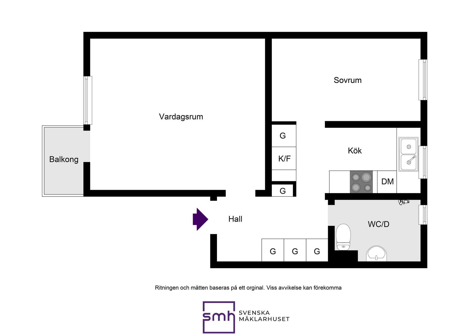 Bostadsrätt, Registervägen 4, Bromma / Abrahamsberg, Stockholm