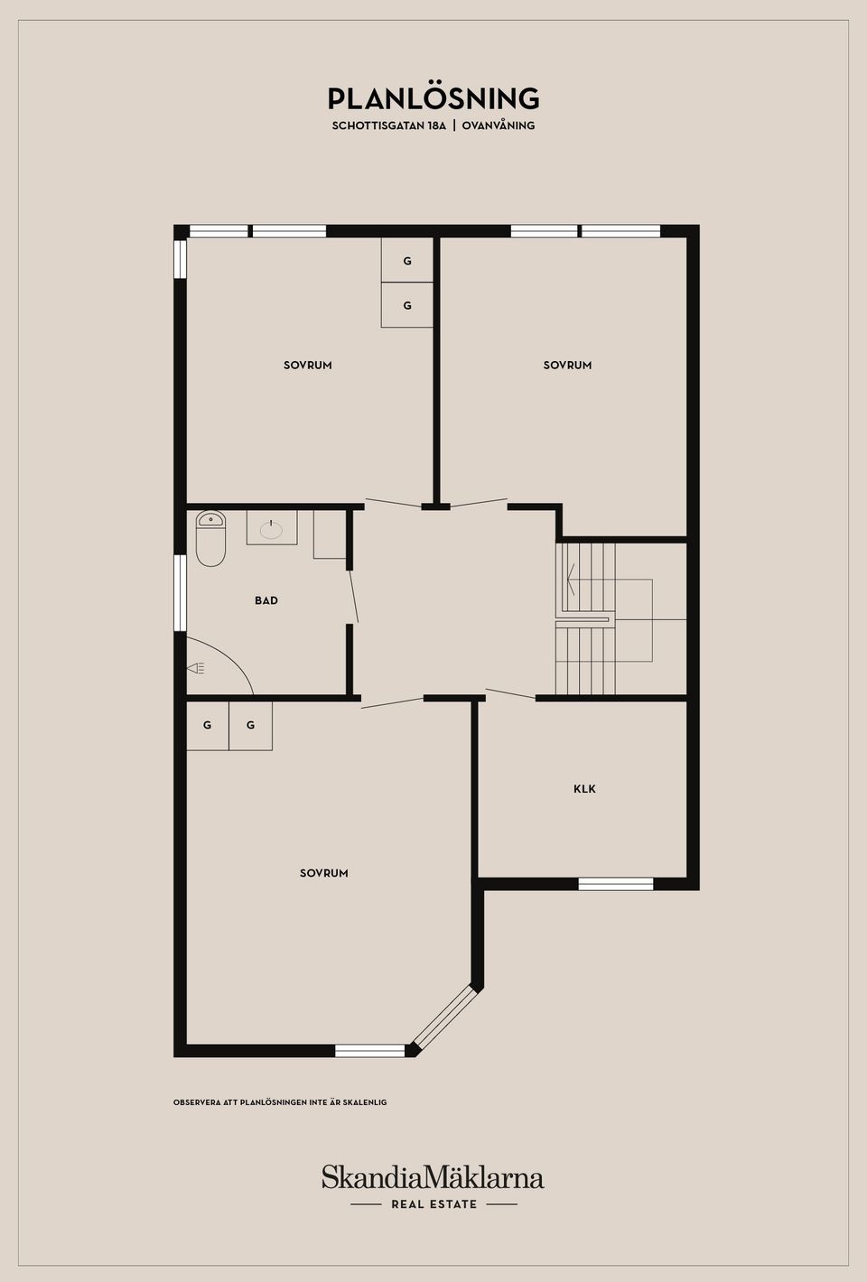 Radhus, Schottisgatan 18A, Svarte, Ystad