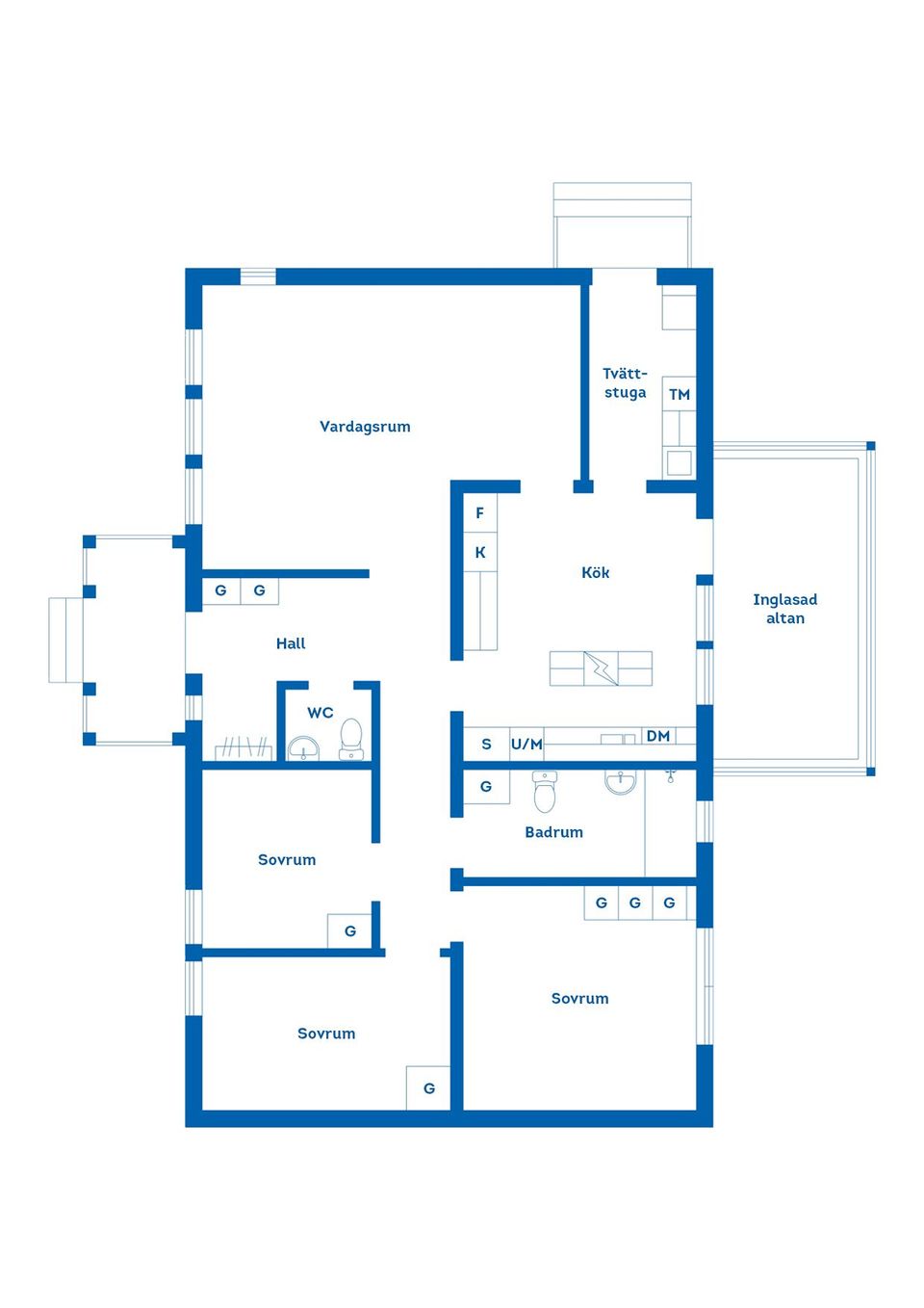 Villa, Sandsjövägen 61, Bodafors, Nässjö