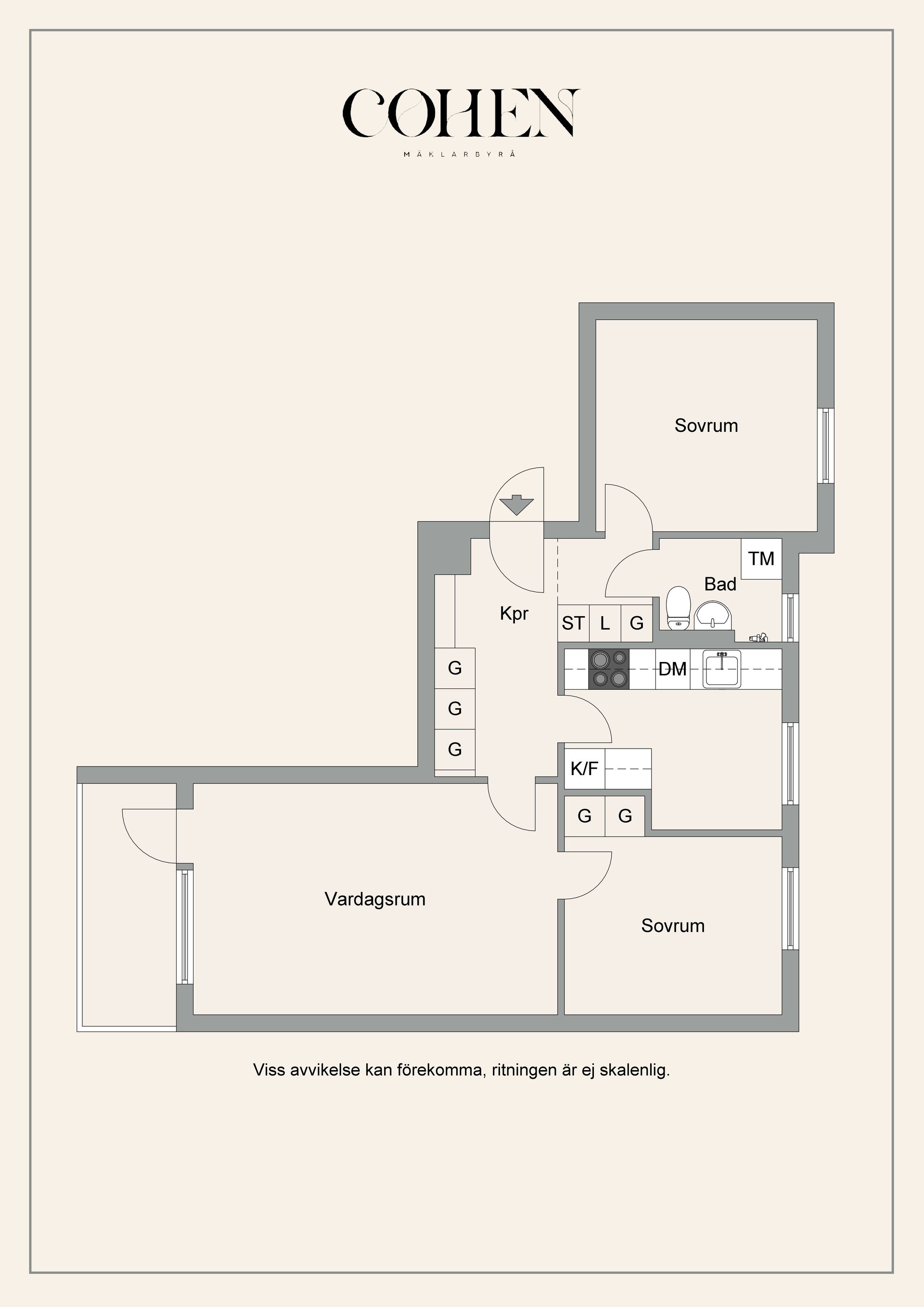 Bostadsrätt, Verkmästargatan 5B, Salabacke, Uppsala