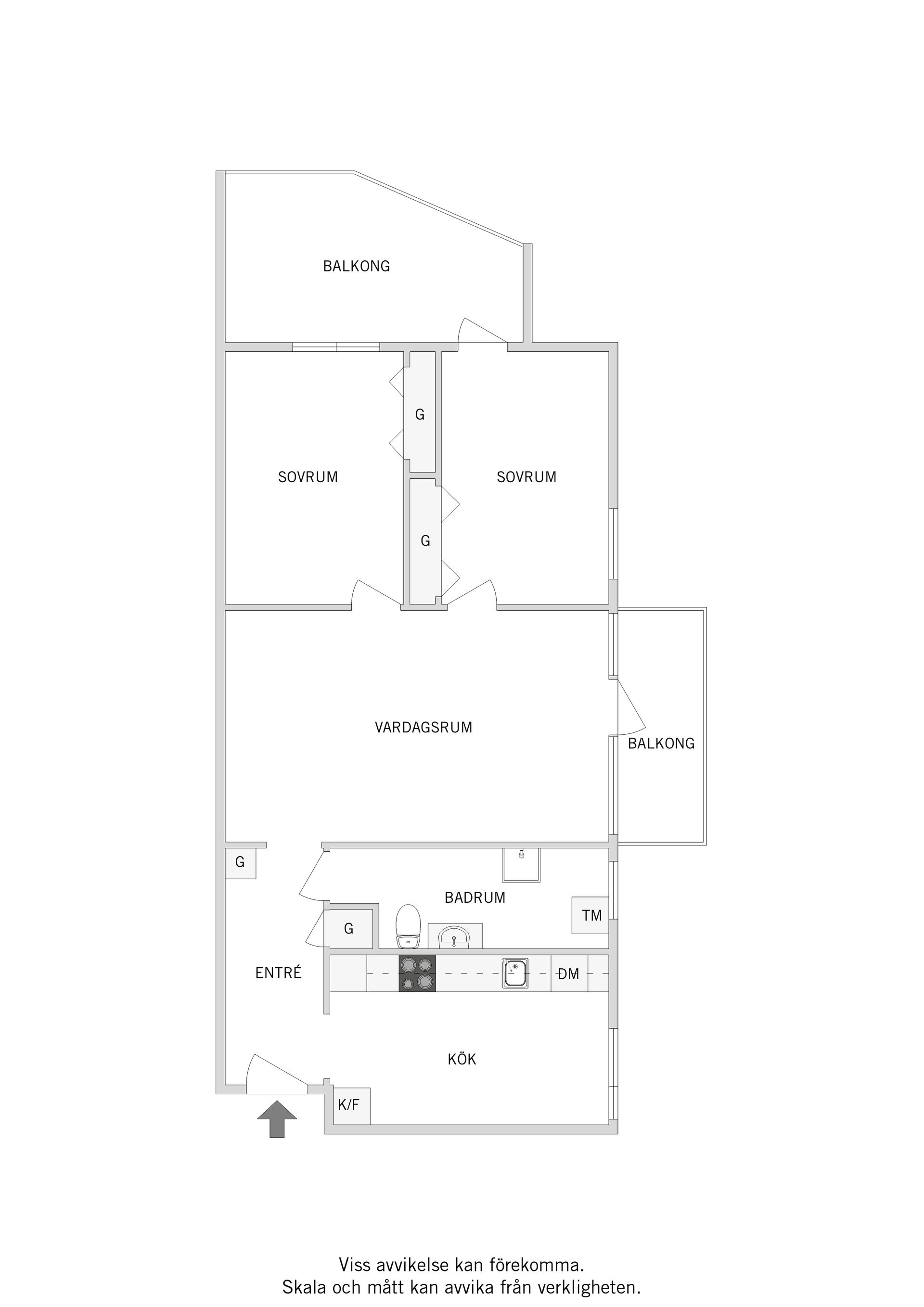 Bostadsrätt, Vilboksvägen 13A, Centrala Olofström, Olofström
