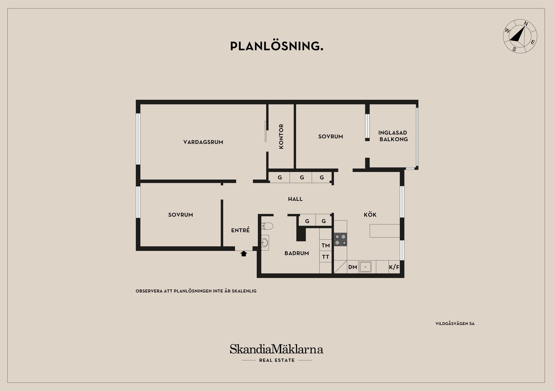 Bostadsrätt, Vildgåsvägen 5A, Klosters fälad, Lund