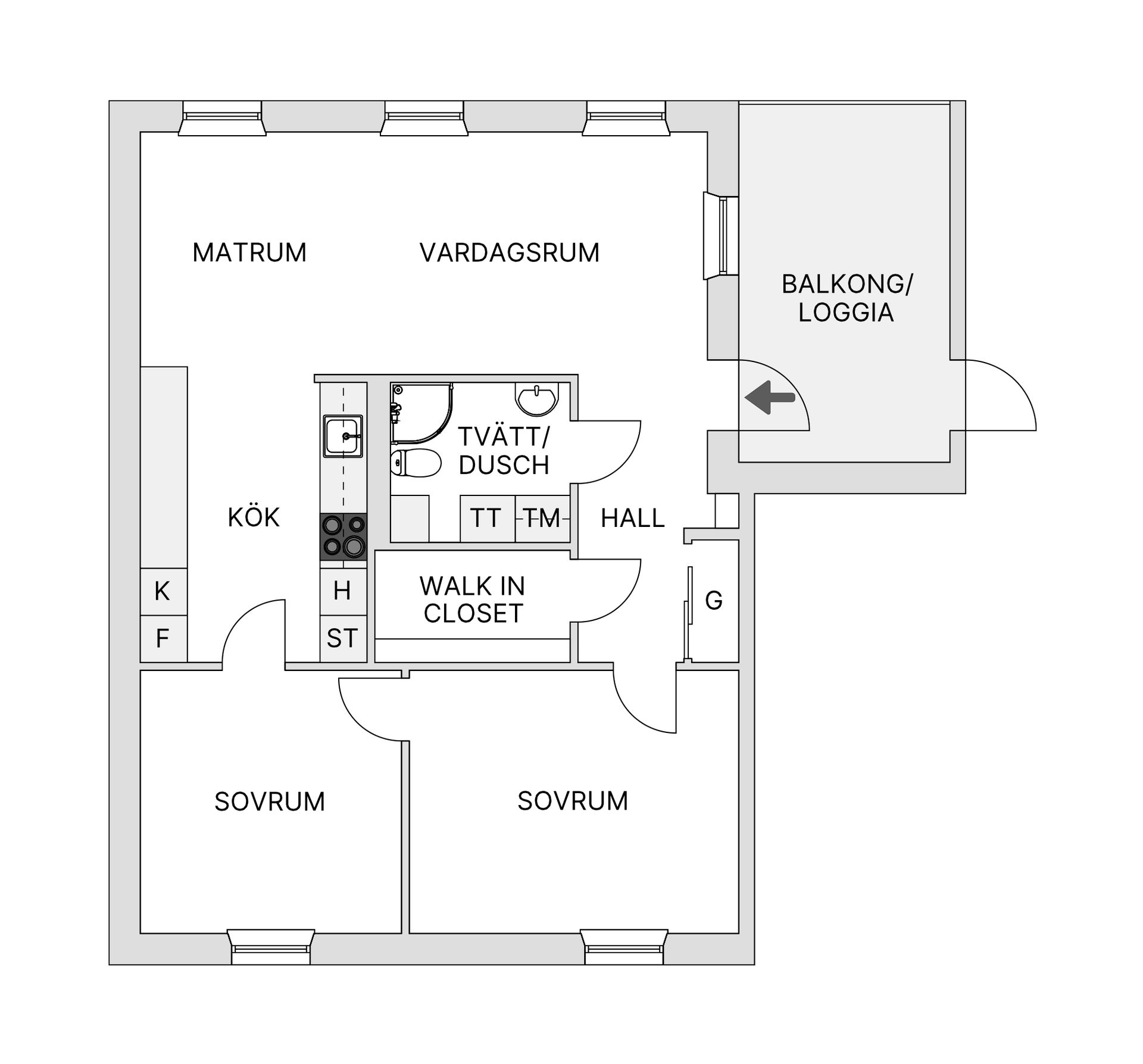 Bostadsrätt, Herrhagsvägen 193, Stenhagen, Uppsala