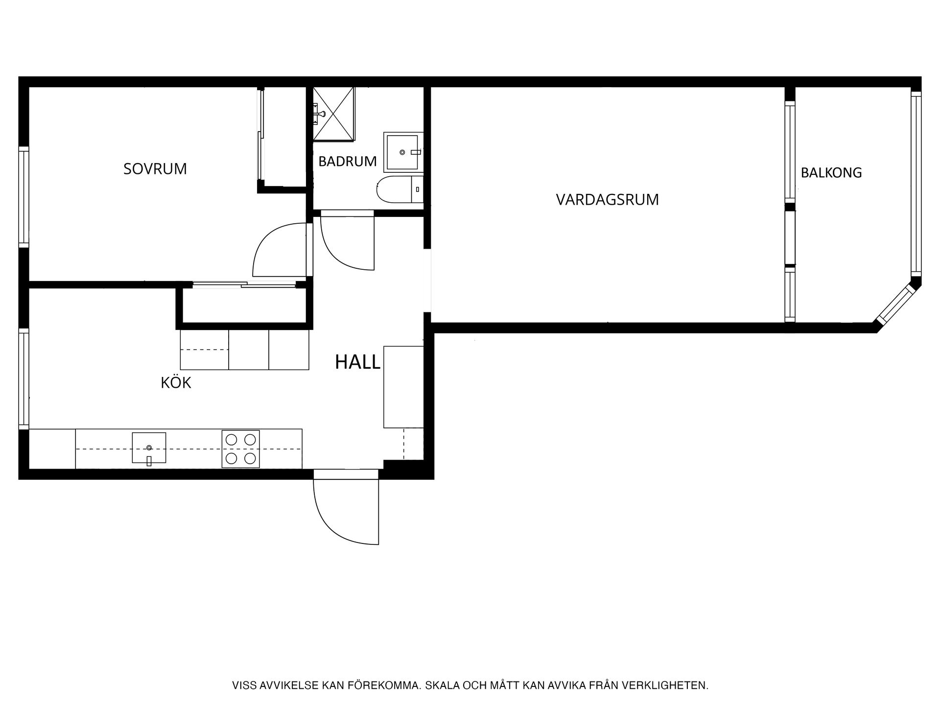 Bostadsrätt, Frans Malmrosgatan 43A, Granlunda, Trelleborg