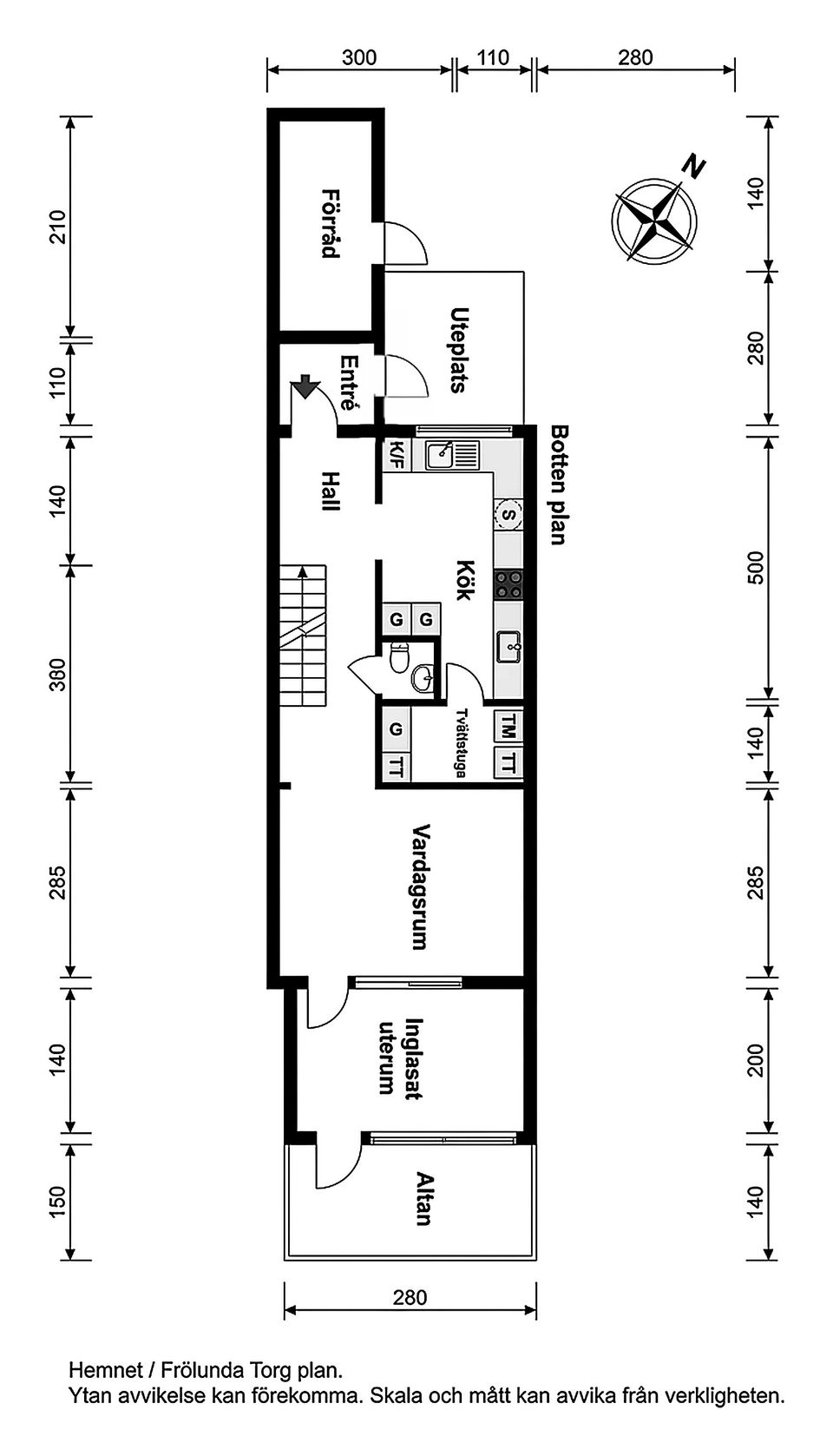 Villa, Radhus, Åvägen 9, Rävlanda, Härryda