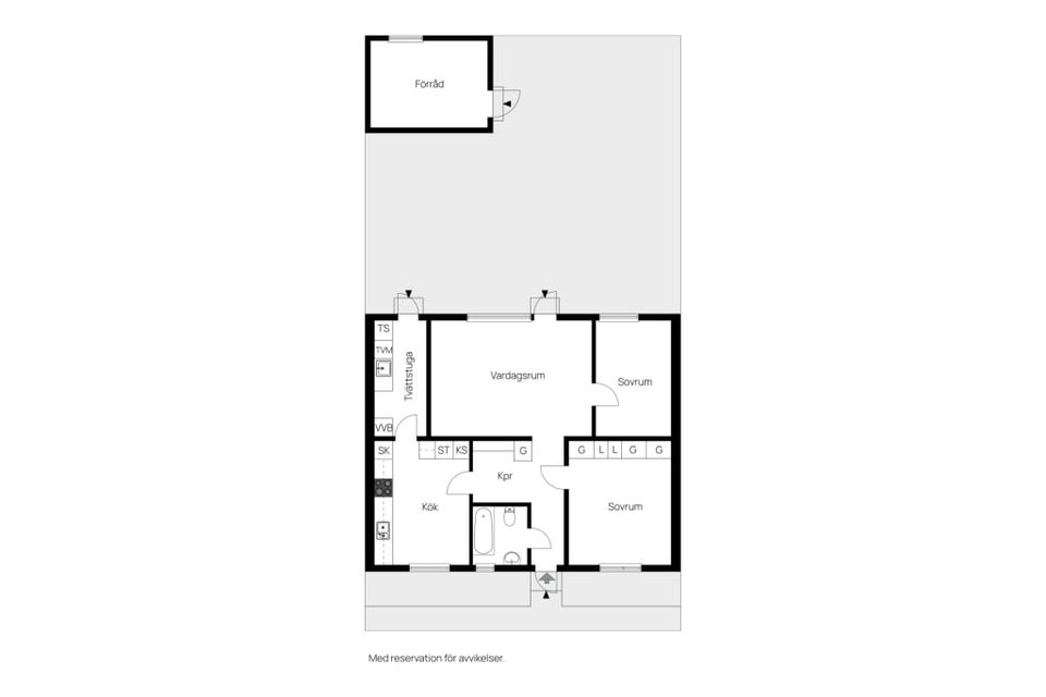 Radhus, Solvgången 6, Frennarp, Halmstad