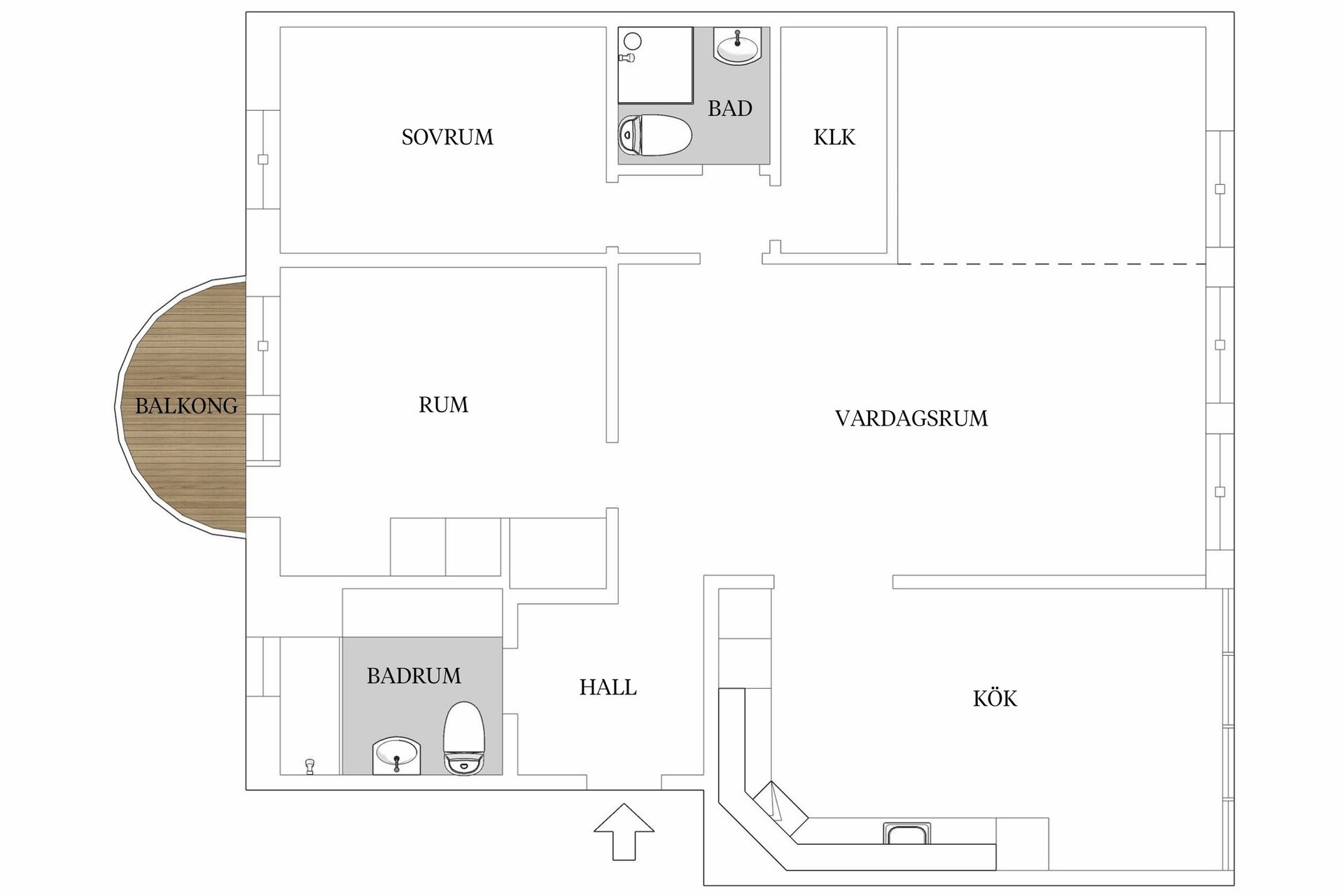 Bostadsrätt, Lotsgatan 4, Limhamn/Ön, Malmö