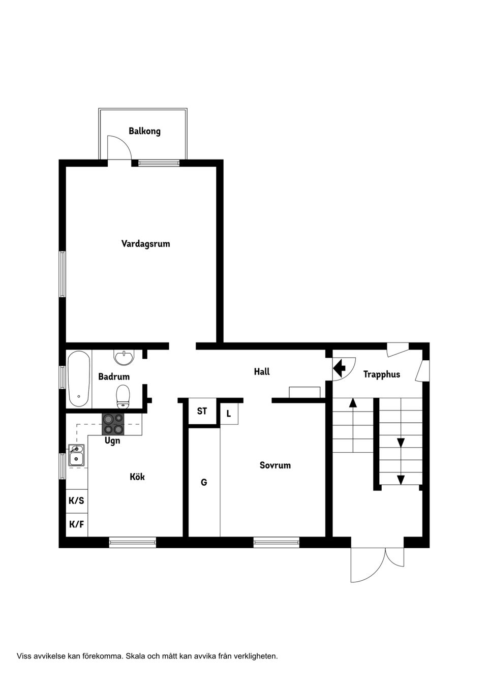 Bostadsrätt, Mariebergsvägen 24, Marieberg, Kristinehamn