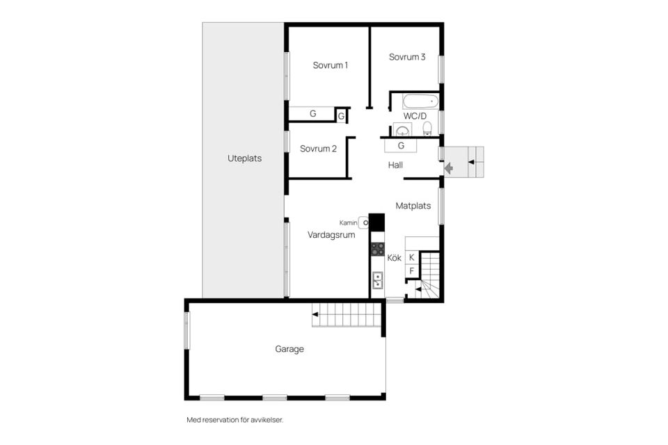 Villa, Haspelvägen 7, Södra Lundevallen, Timrå