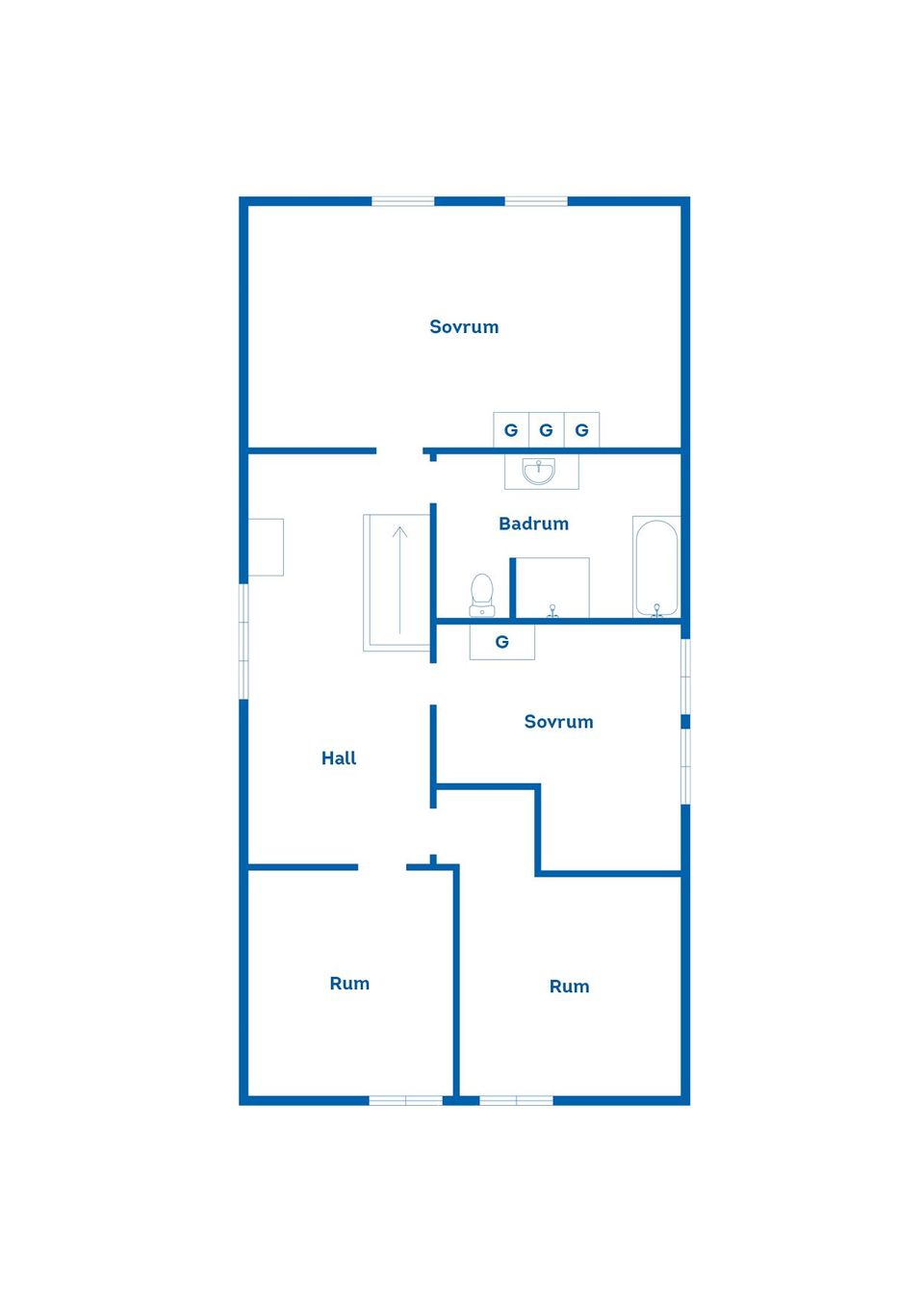Villa, Lokrume Lauks 905, Gotland