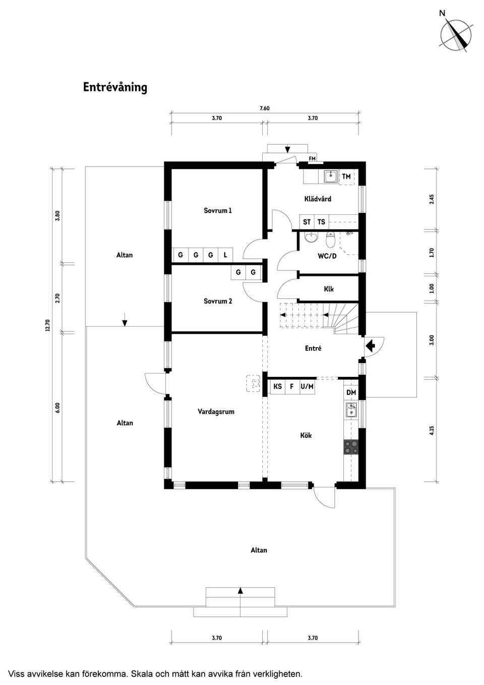 Villa, Södra Rågelundsvägen 12, Frillesås, Kungsbacka