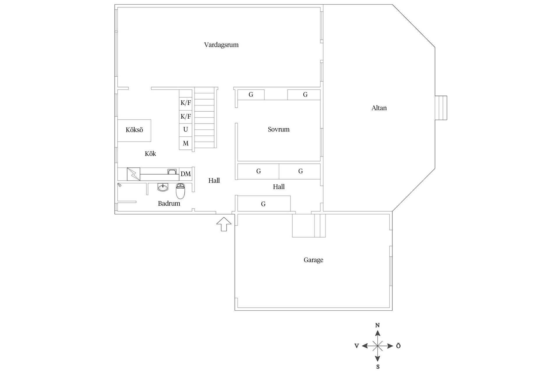 Villa, Radhus, Krokusvägen 1, Kärna, Kungälv
