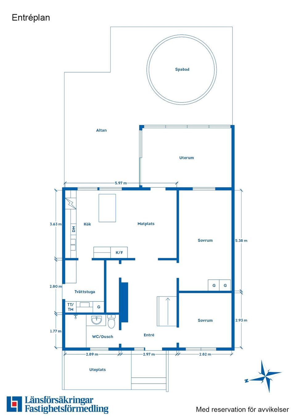 Villa, Lugngatan 8B, Björkelund, Motala