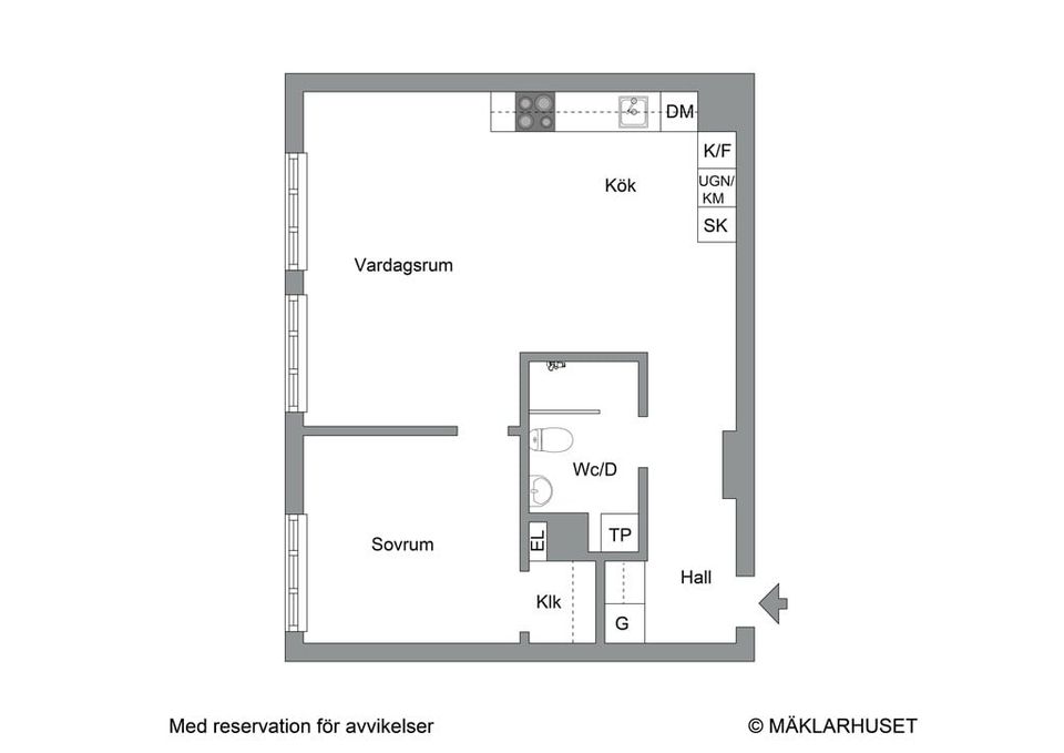 Bostadsrätt, Vattugatan 6, Centrala Sundbyberg, Sundbyberg