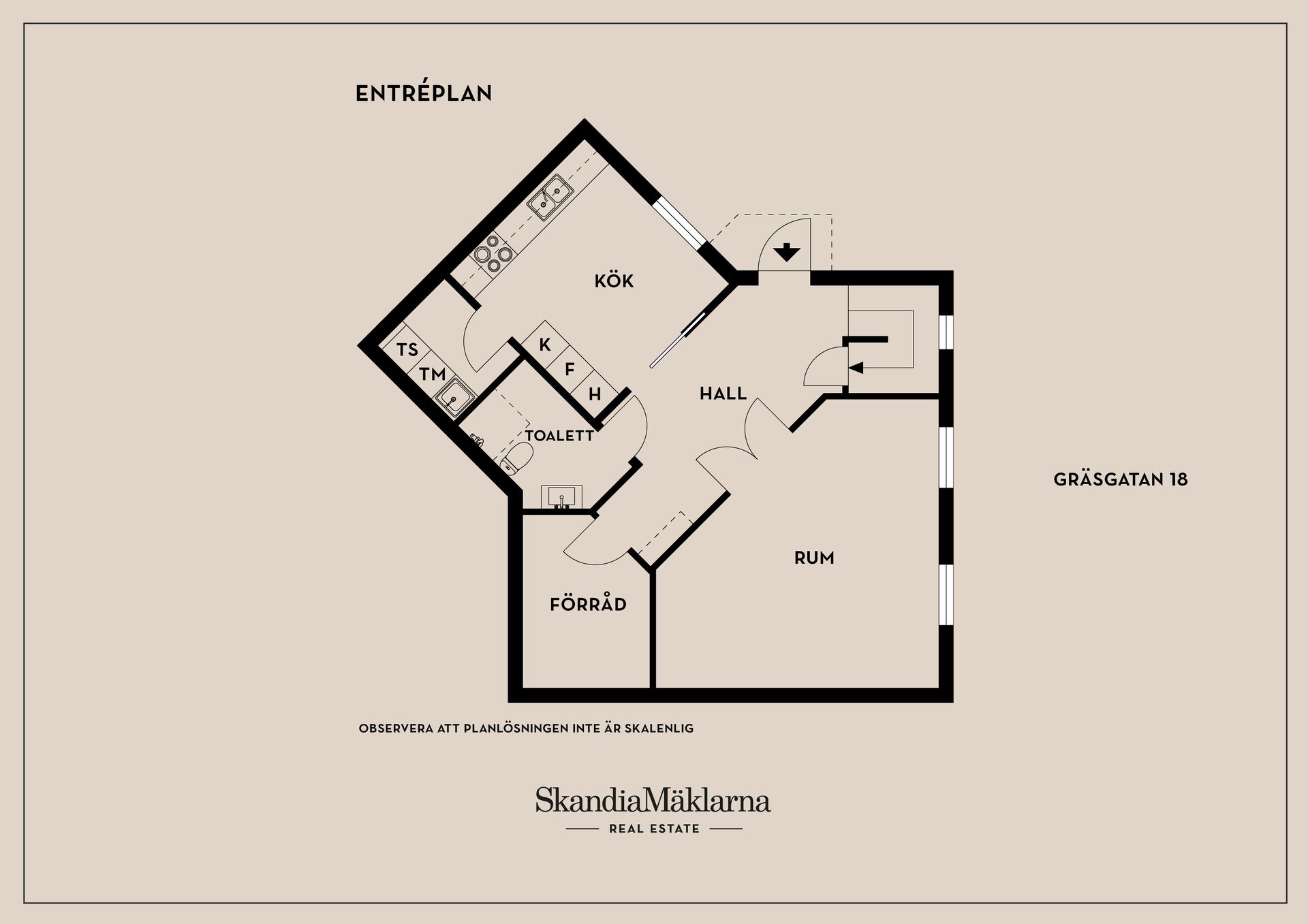 Radhus, Gräsgatan 18, Vidingsjö, Linköping