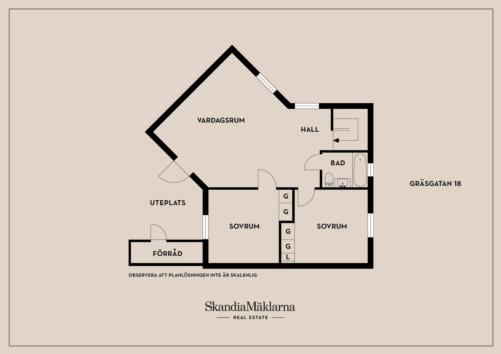 Radhus, Gräsgatan 18, Vidingsjö, Linköping