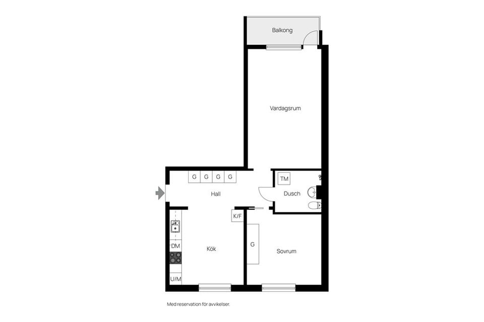 Bostadsrätt, Murbergsvägen 7, Murberget, Härnösand