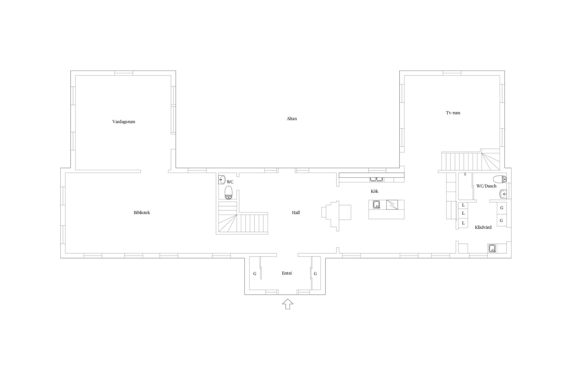 Villa, Strandkullen 3 & 5, Onsala - Fjordsidan, Kungsbacka