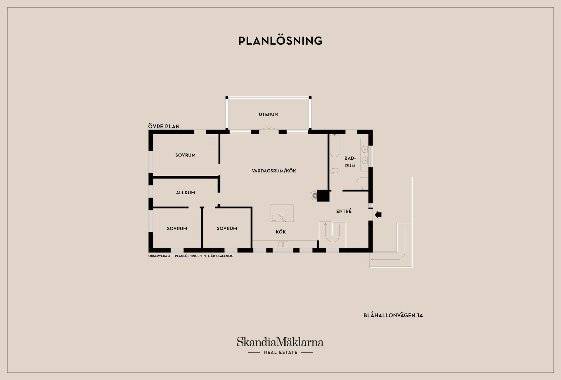 Villa, Blåhallonvägen 14, Strängnäs