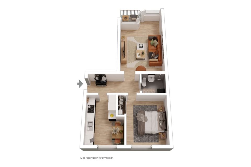 Bostadsrätt, Skedagatan 2, Tornhagen, Linköping