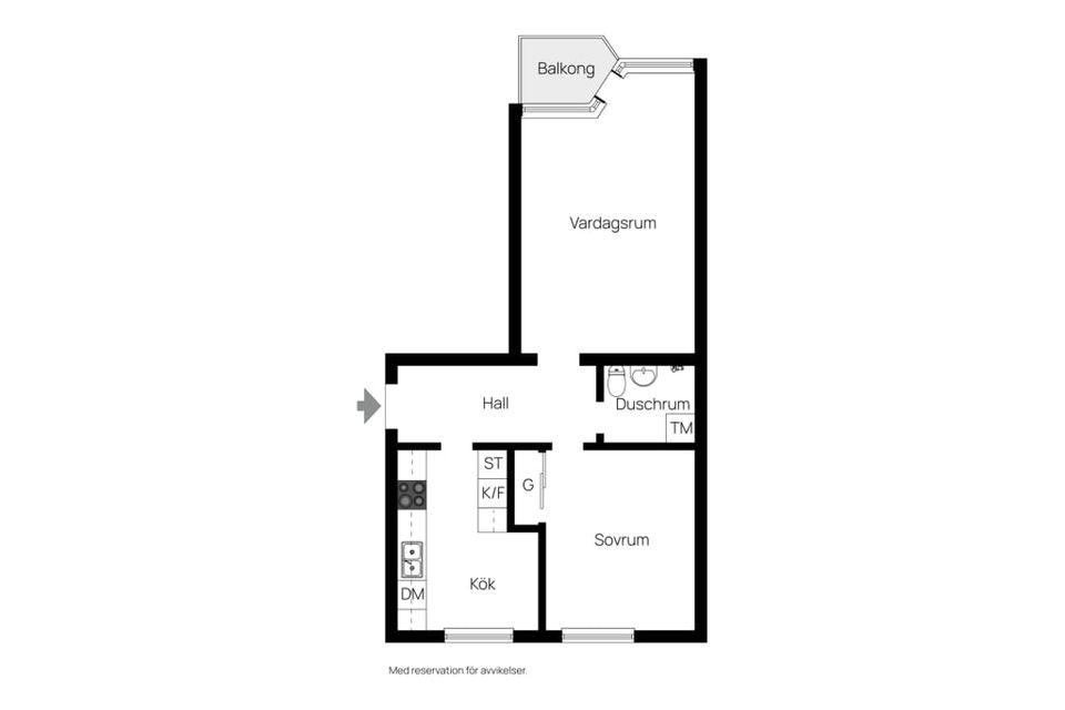 Bostadsrätt, Skedagatan 2, Tornhagen, Linköping