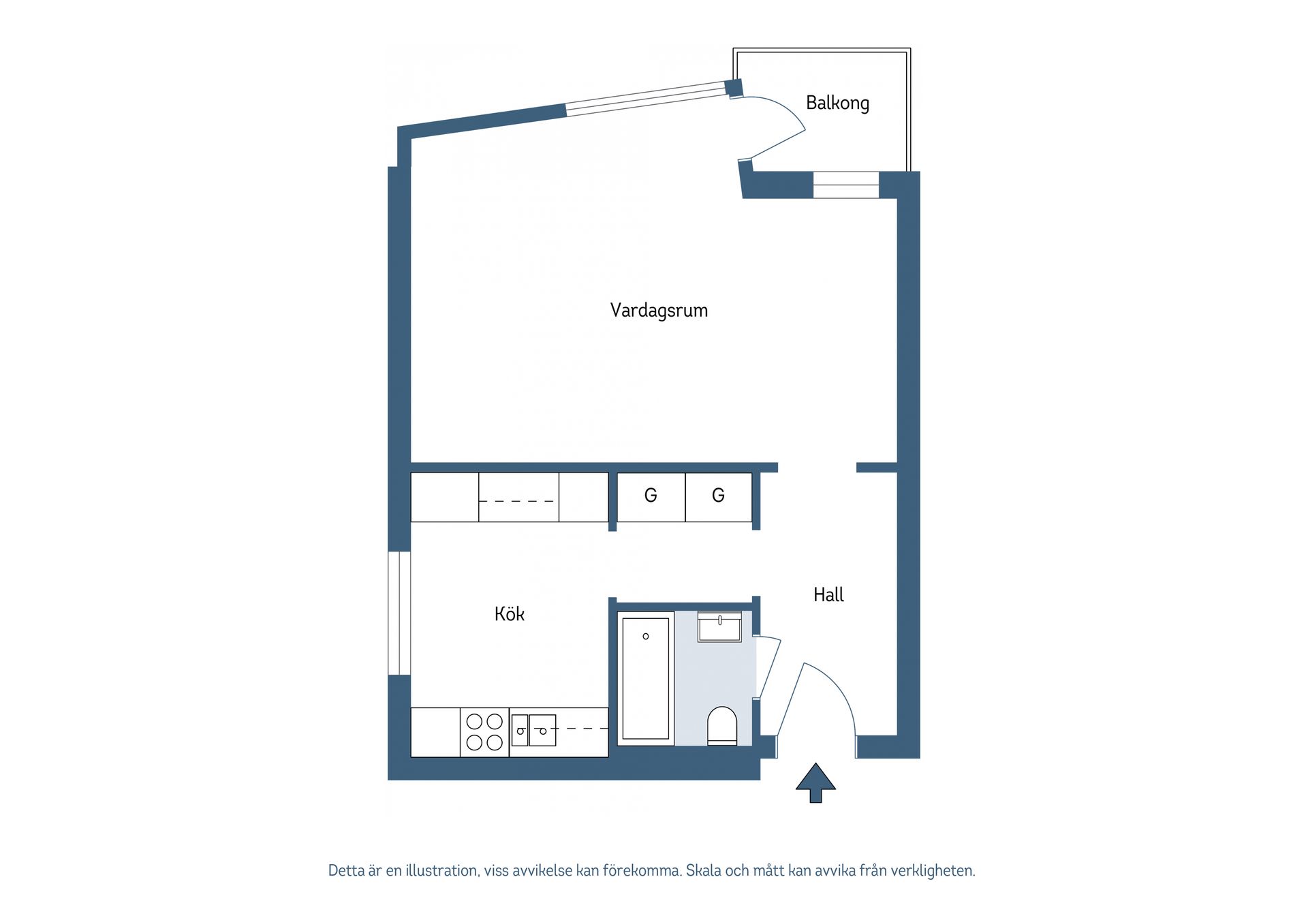 Bostadsrätt, Alströmersgatan 6, Västermalm, Skövde