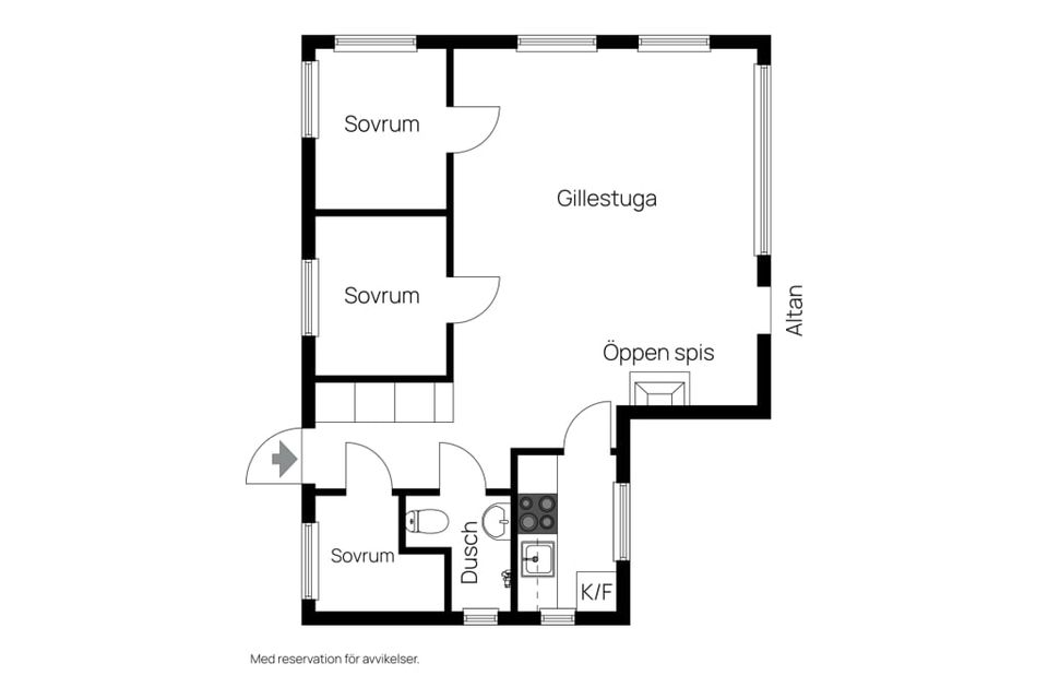 Villa, Högstena Ingemarsgården, Högstena, Falköping