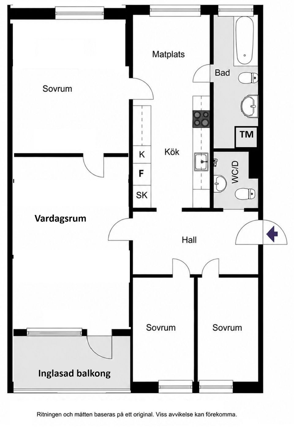 Bostadsrätt, Benvägen 41, Bjurhovda, Västerås
