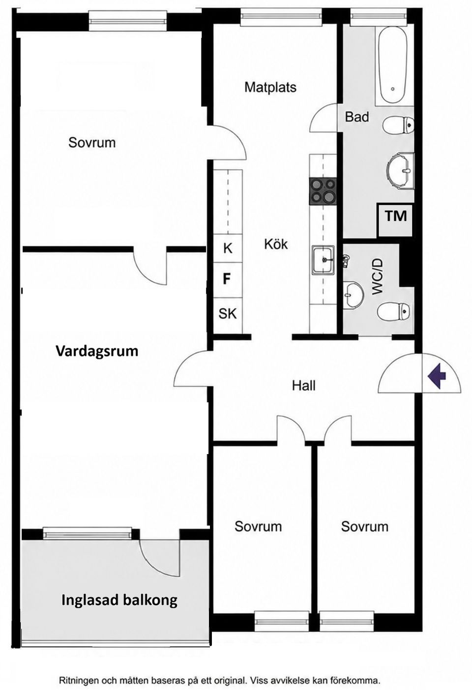 Bostadsrätt, Benvägen 41, Bjurhovda, Västerås
