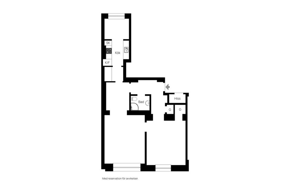 Bostadsrätt, Pontonjärgatan 4, Kungsholmen, Stockholm