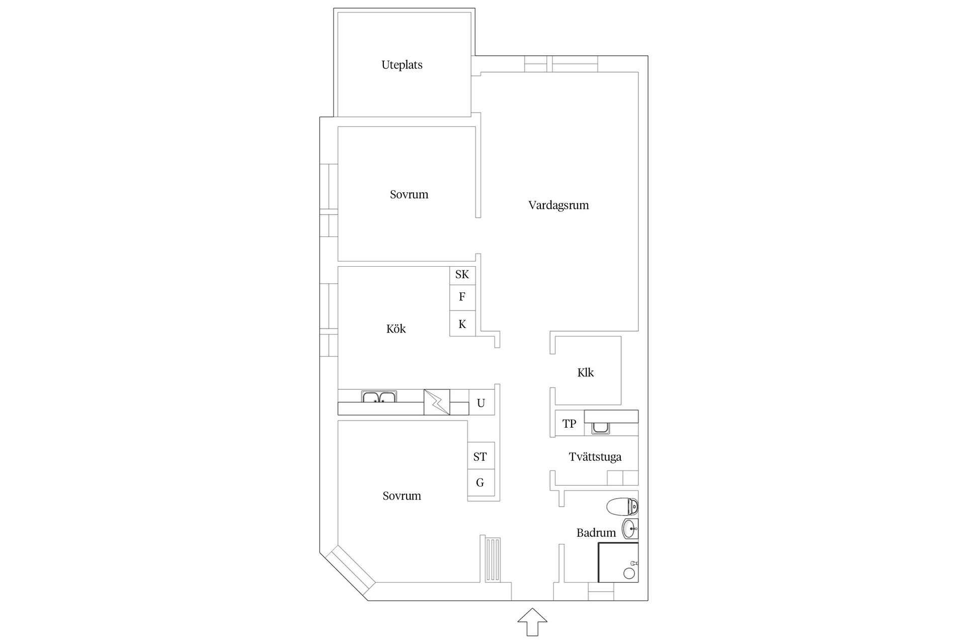 Bostadsrätt, Gjuterigatan 56D, Gjuteriet, Ystad