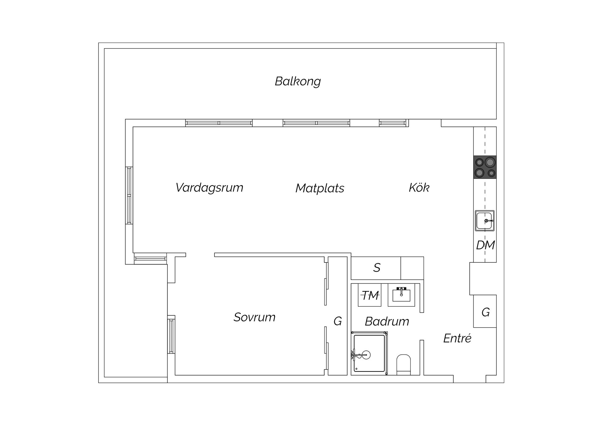 Bostadsrätt, Skalldalsbacken 1, Nya Hovås, Göteborg