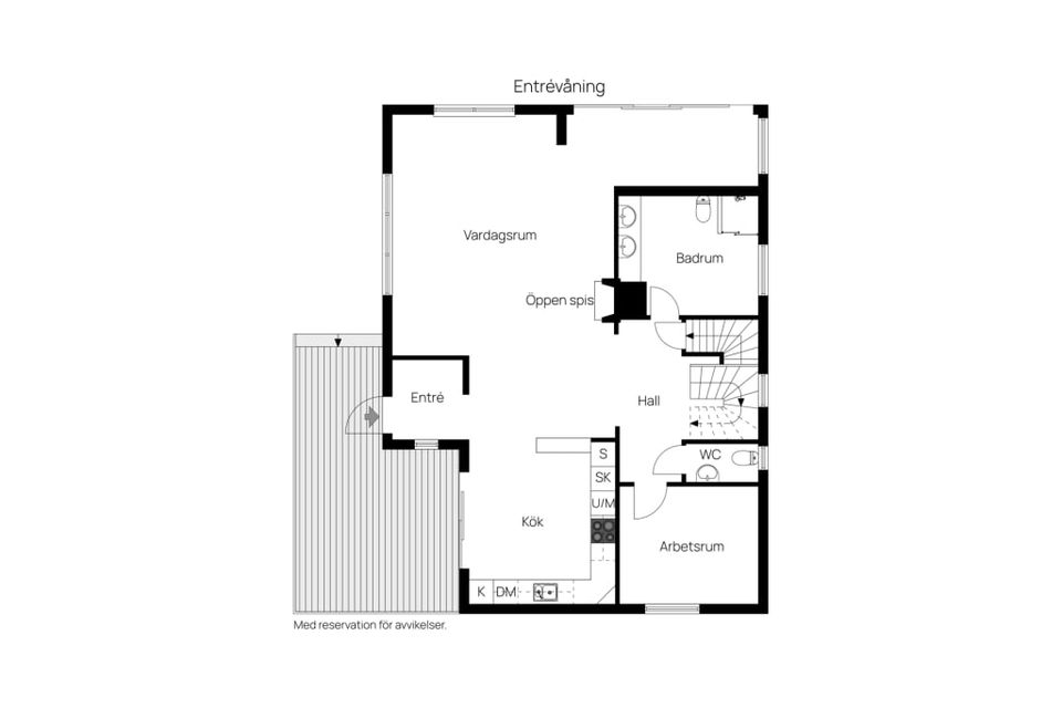 Villa, Lärkvägen 1B, Näsby Park, Täby
