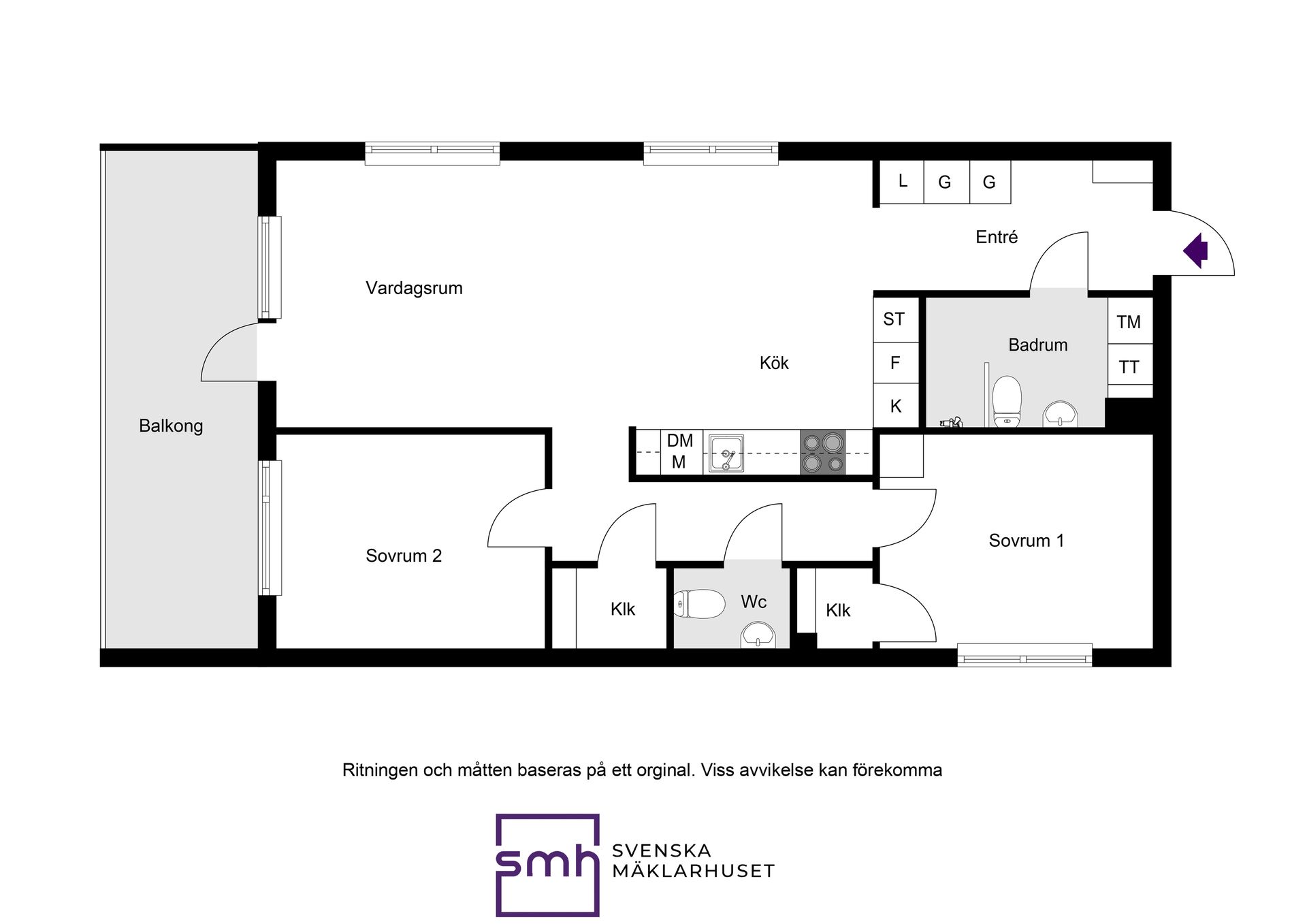 Bostadsrätt, Mariehällsvägen 30J, Bromma / Mariehäll, Stockholm