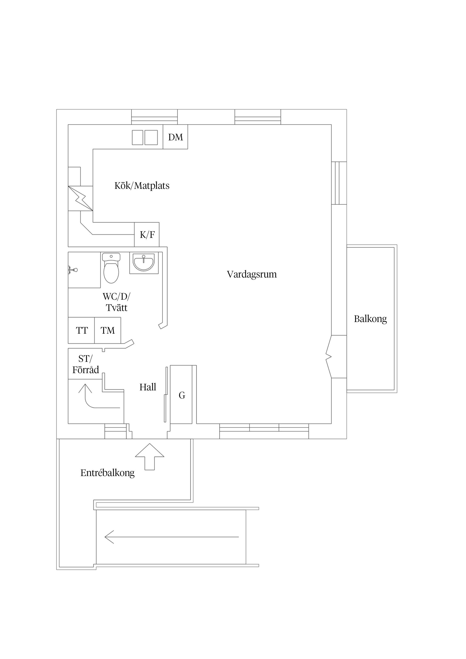 Bostadsrätt, Kungsgårdsvägen 50D, Skälby, Kalmar