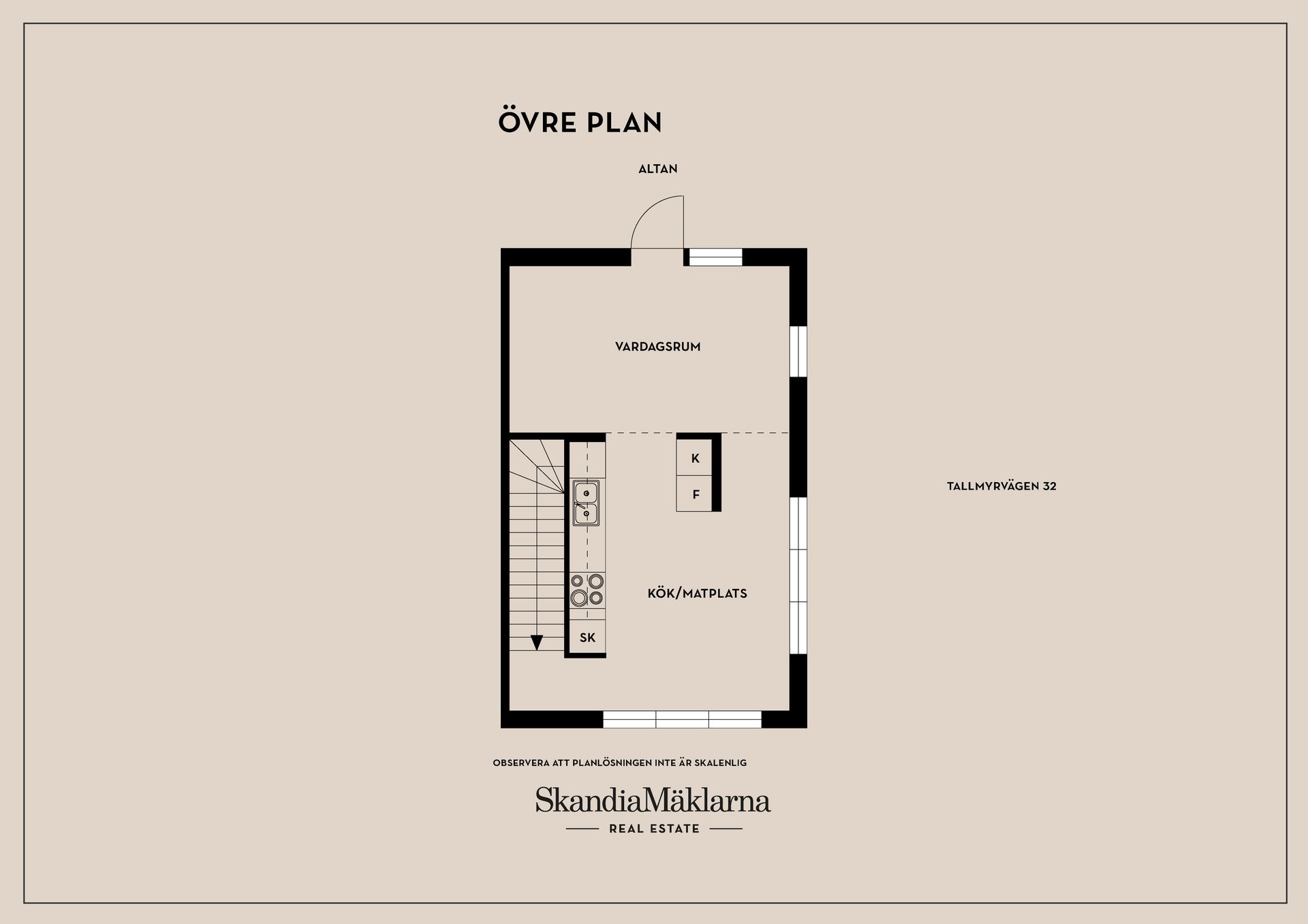 Radhus, Tallmyrvägen 32, Högmora, Huddinge