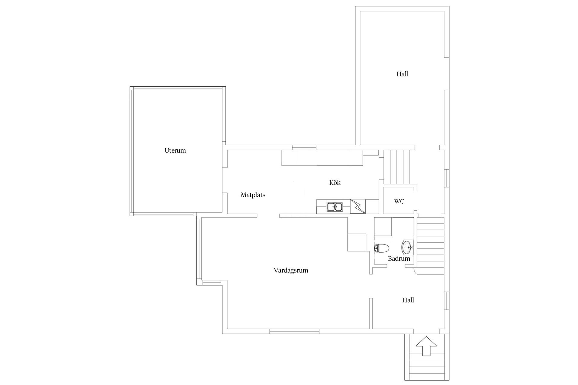 Villa, Kungsvägen 43, Tollarp, Kristianstad