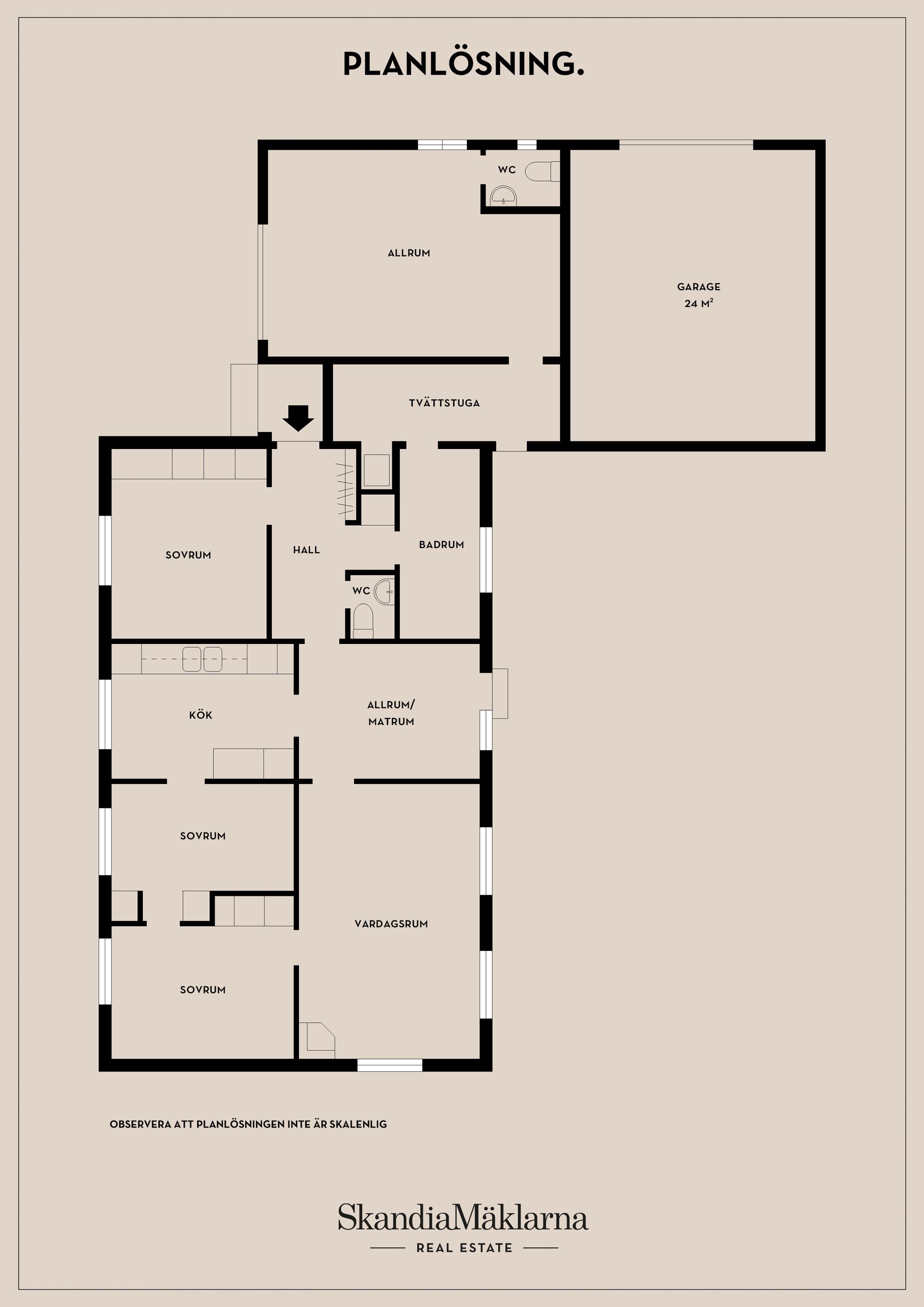 Villa, Söderängsvägen 4B, Töjnan, Sollentuna