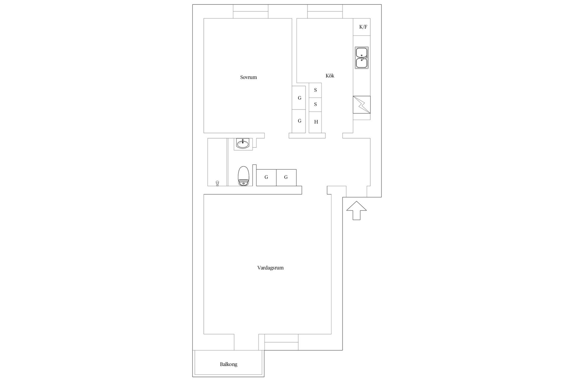 Bostadsrätt, Kabbeleksgatan 5D, Centrala Hisingen, Göteborg