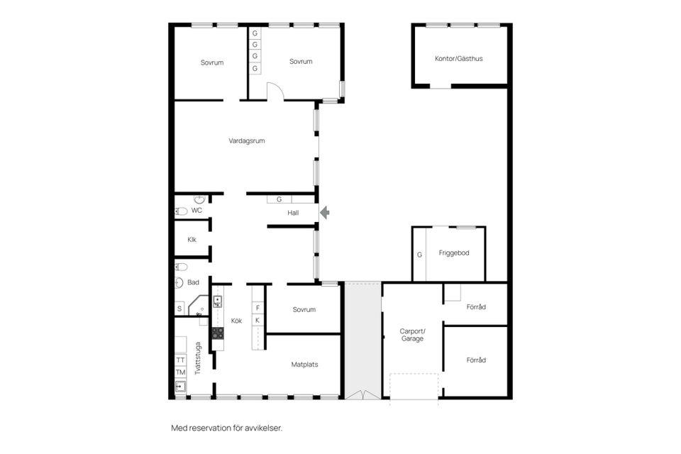 Radhus, Storskogsvägen 28, Norby, Uppsala