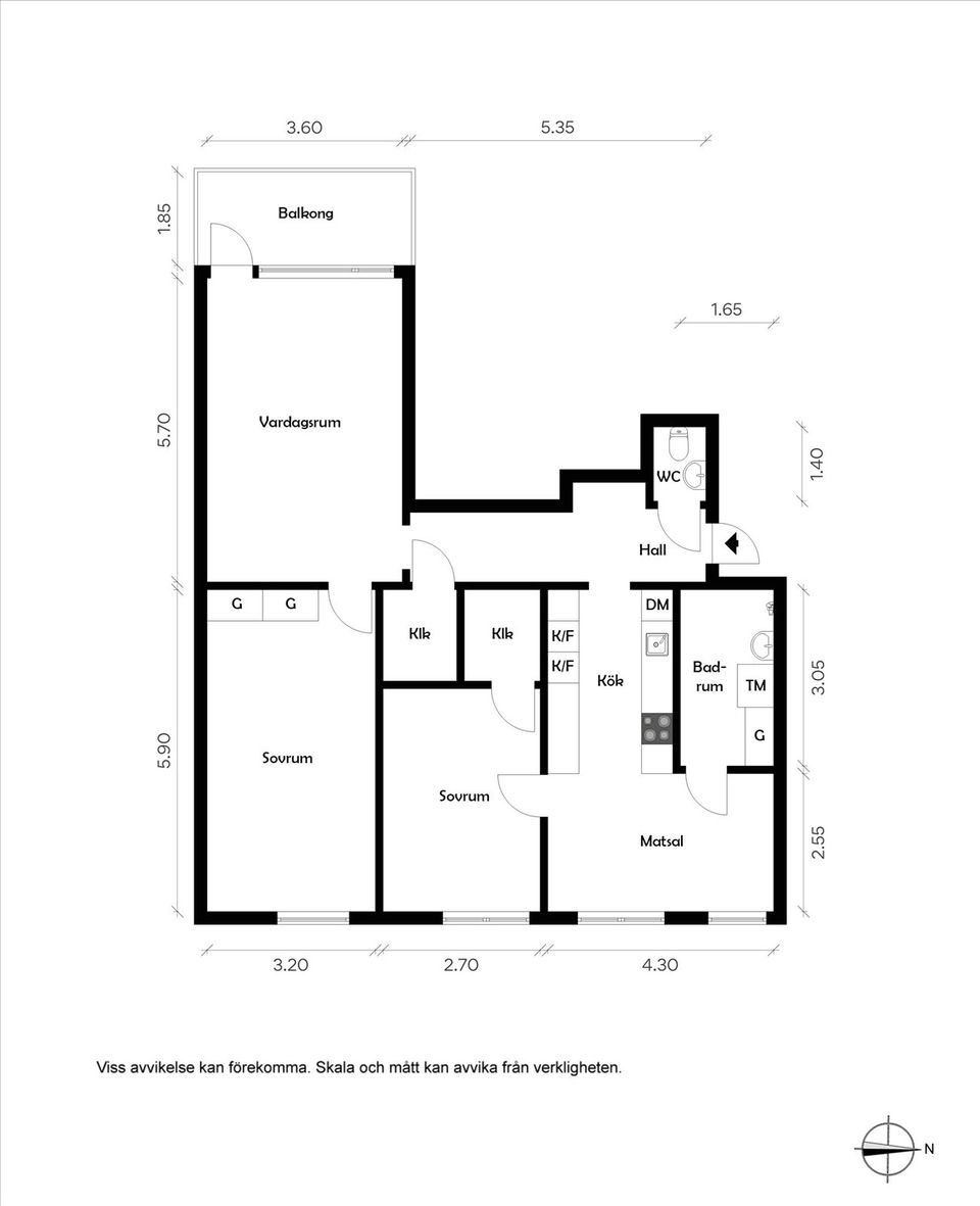 Bostadsrätt, Färgaregatan 16b, Uddevalla