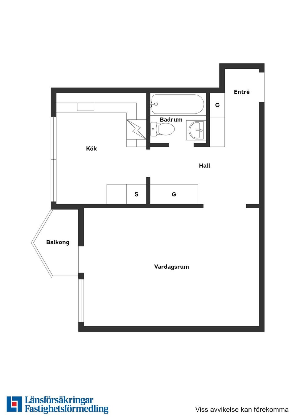 Bostadsrätt, Krondikesvägen 36A, Östersund