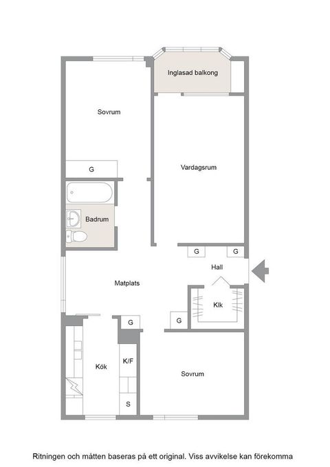 Bostadsrätt, Hagavägen 25, Hagalund, Borlänge