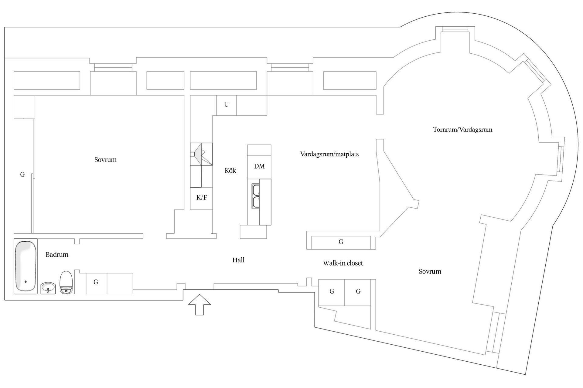Bostadsrätt, Fridhemsgatan 39, vind, Kungsholmen - Fridhemsplan, Stockholm