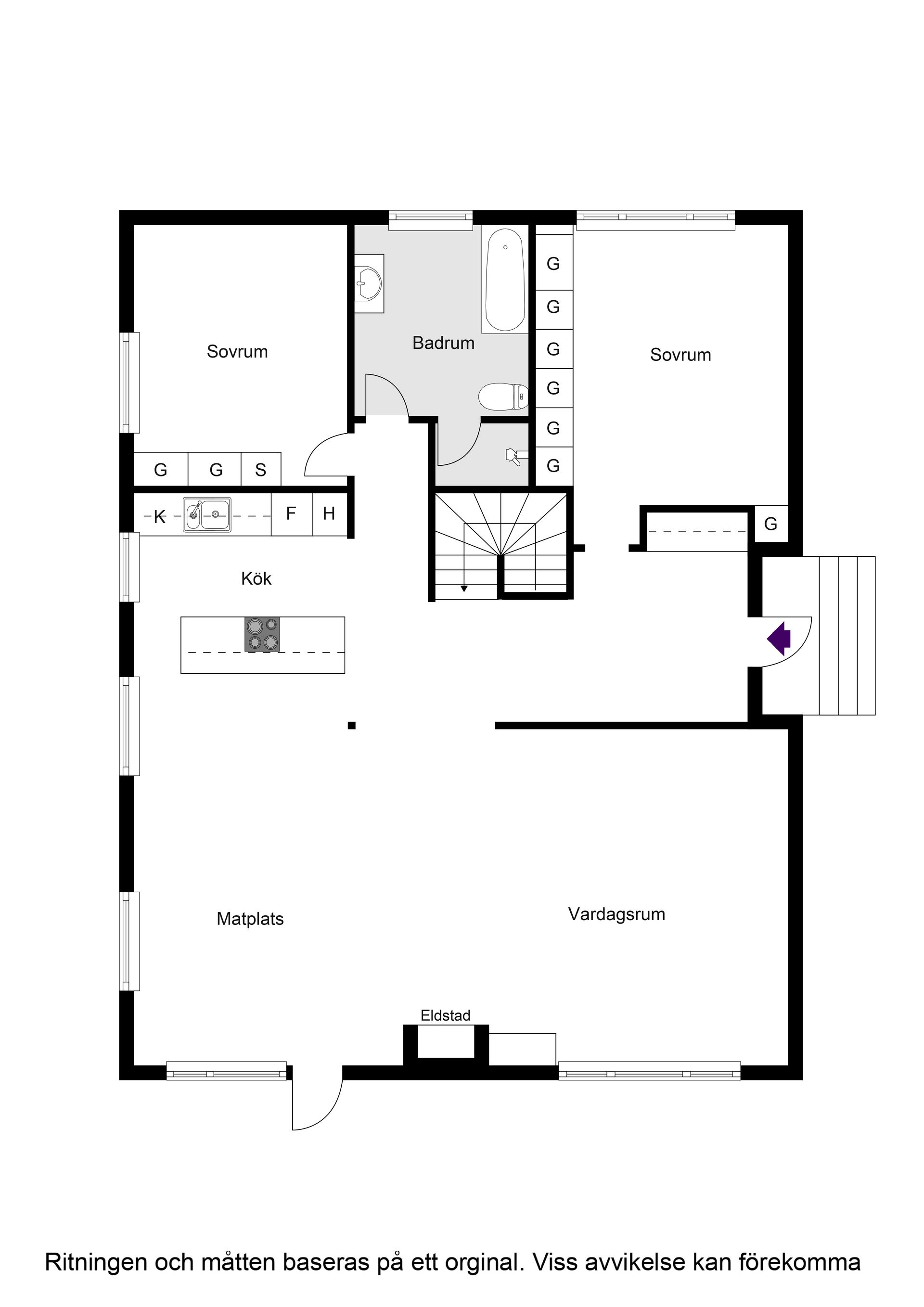 Villa, Soldatvägen 15, Västra Bällsta, Vallentuna