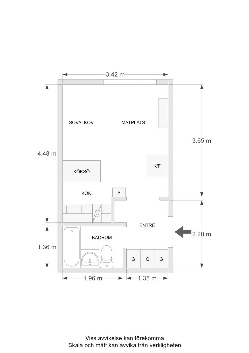 Bostadsrätt, Opphemsgatan 12, Gottfridsberg, Linköping